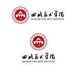 四川美术学院logo