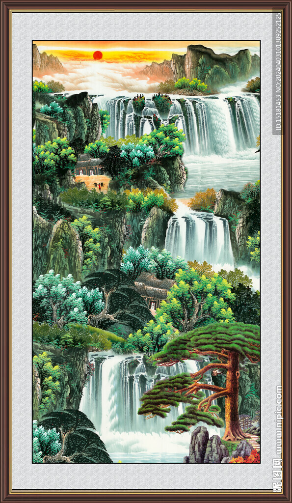 风水画 