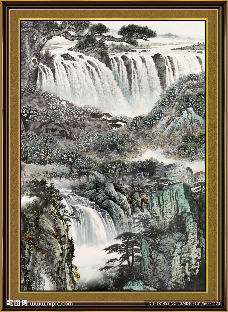 风水画 