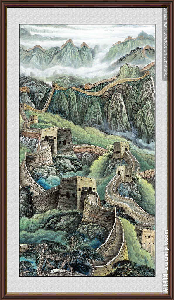 中国画山水