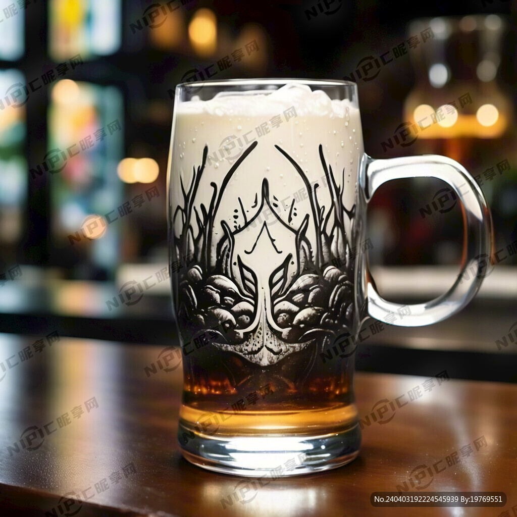 精酿啤酒杯