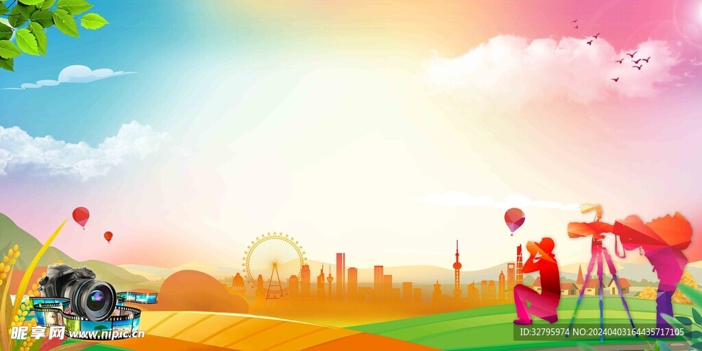 摄影比赛背景