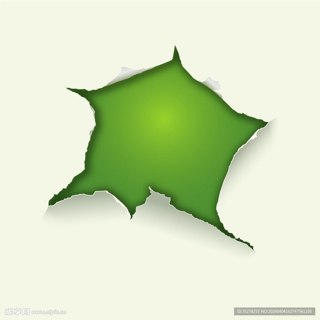 破洞纸素材