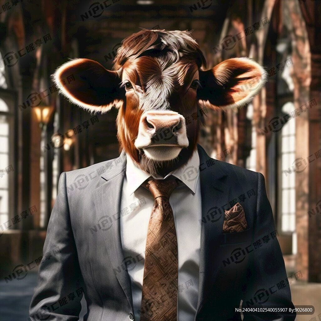 牛老大 社会 西装领带