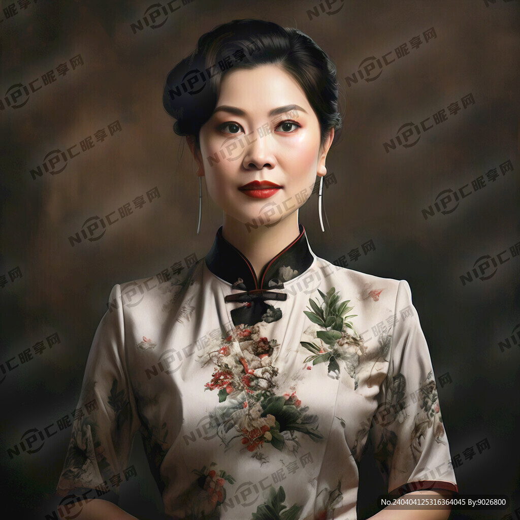 牛老大 穿旗袍的 职业