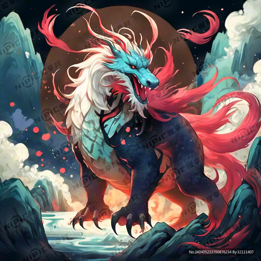 神兽玄武形象