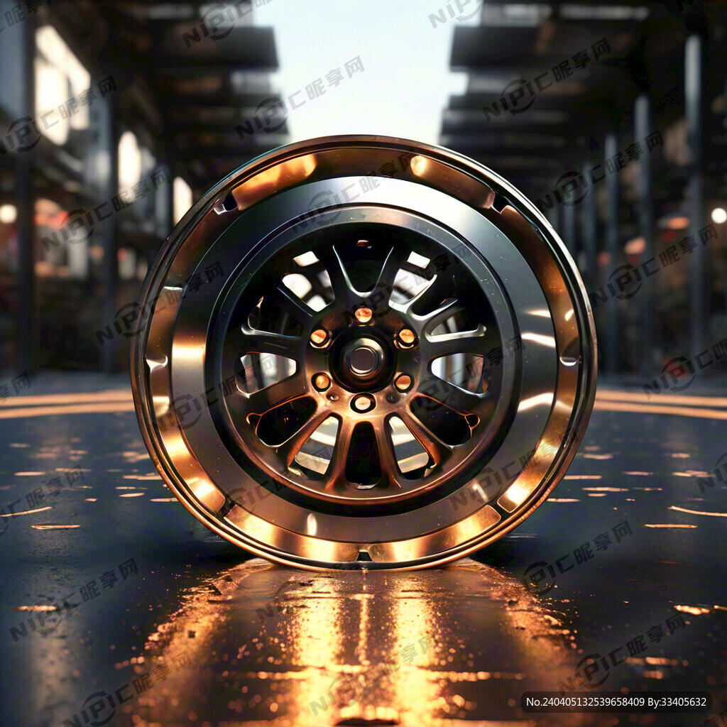炫酷 3D CG渲染 暖光