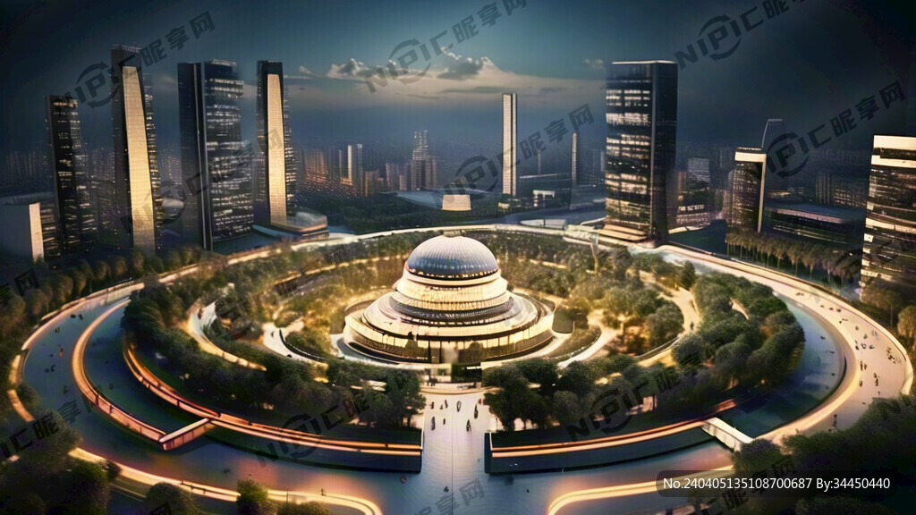 做一个科技园介绍 要有现代感