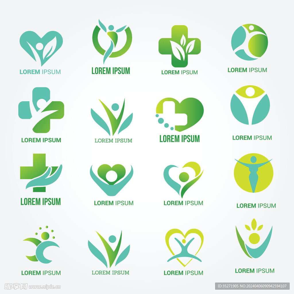 自然环保图标logo图片