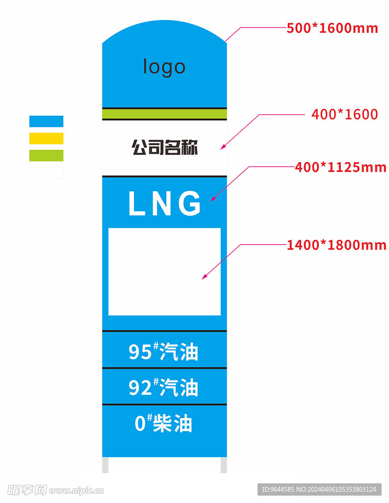 加油站立牌