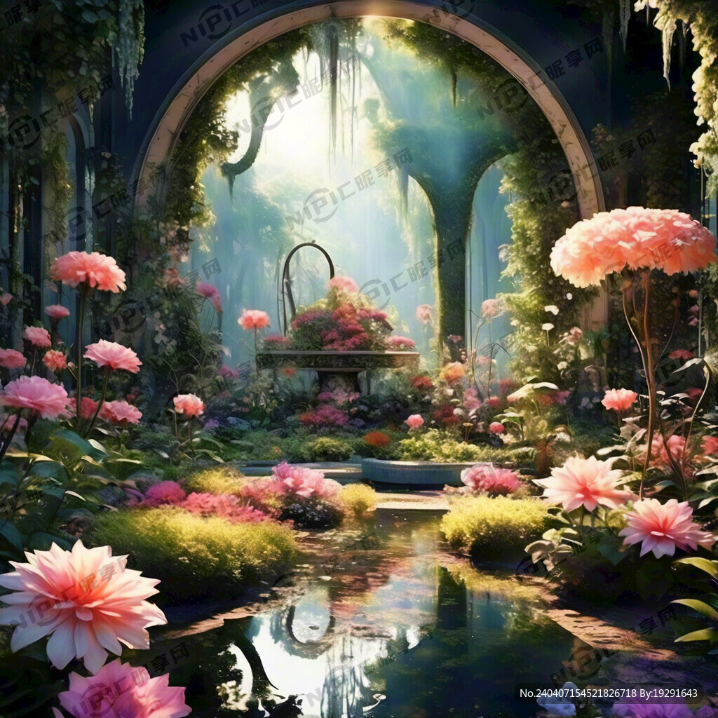 唯美花园 荣耀绽放