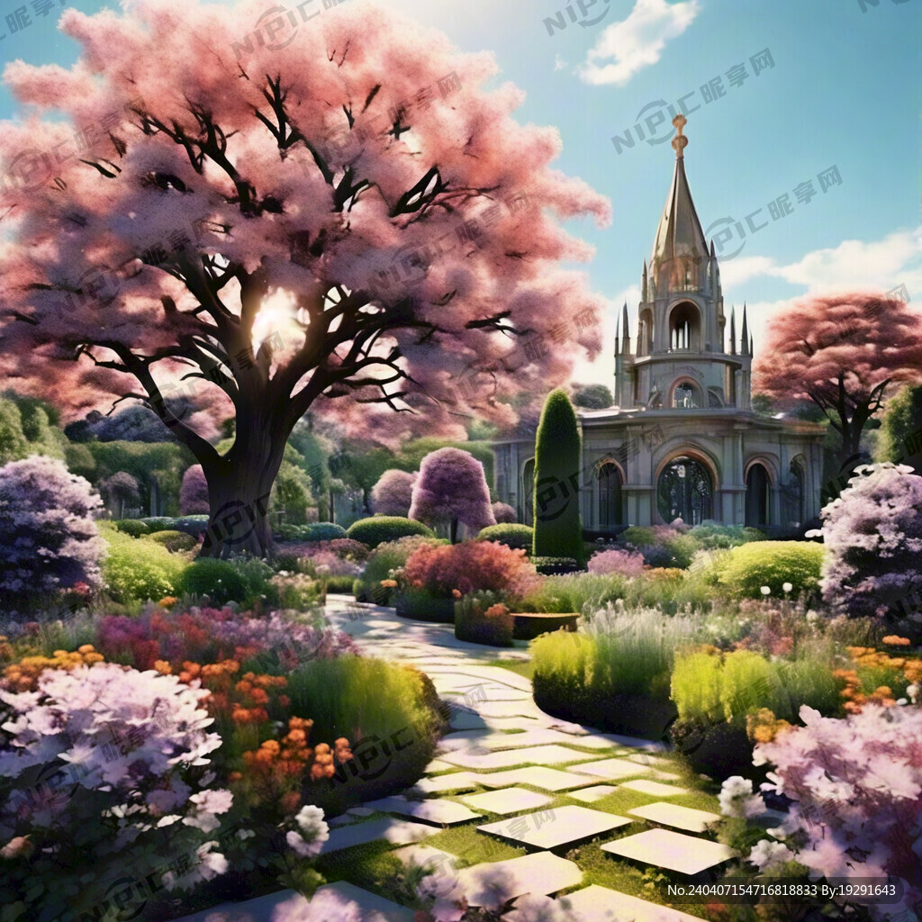 唯美花园 荣耀绽放 山河 璀璨
