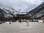 冬季黄龙雪山