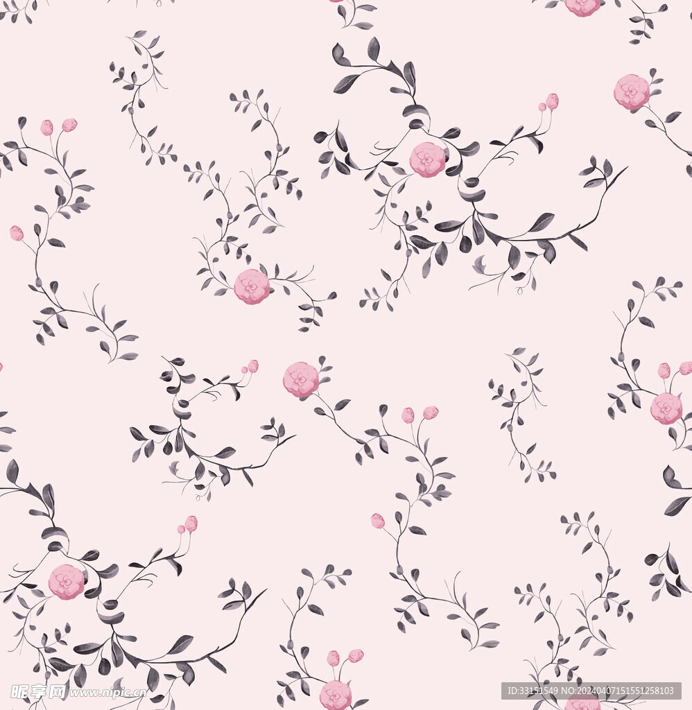 手绘花 