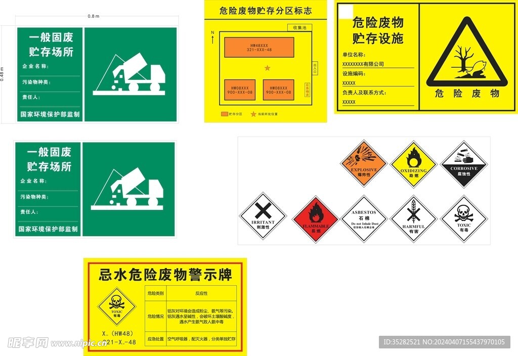 2023新危险废物标识