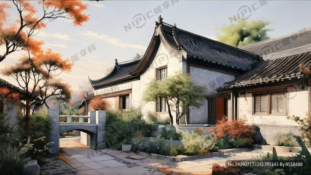 设计一个适合乡村宜居的农村四合