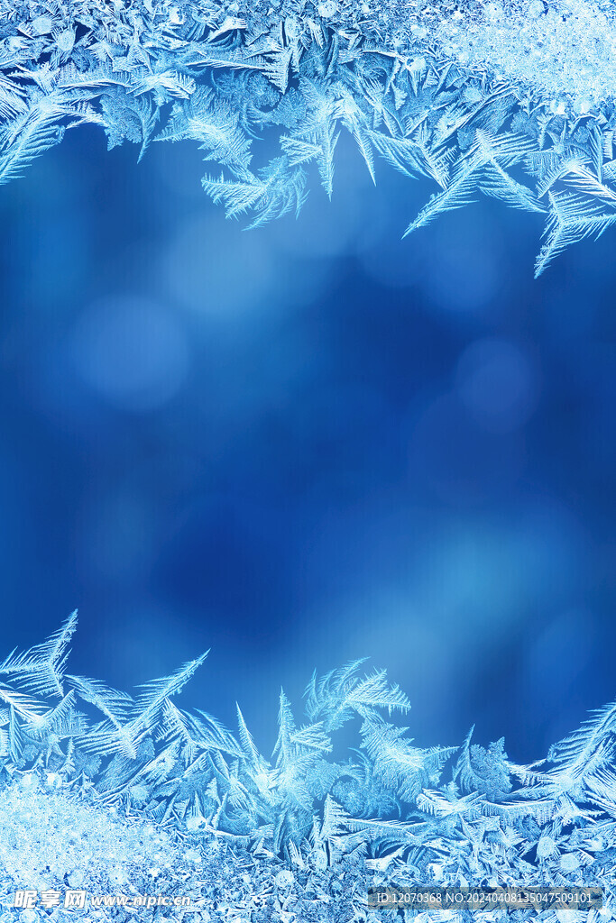 雪花微距
