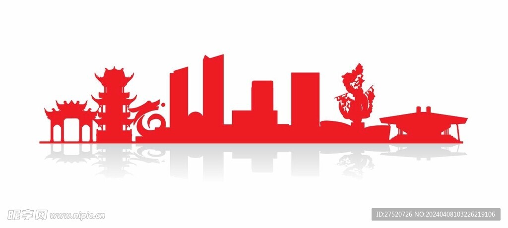 铜梁剪影