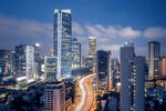 高级城市建筑