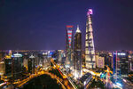 璀璨城市摩天大楼图片