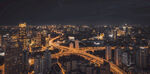  城市道路夜景