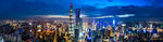  城市夜景图
