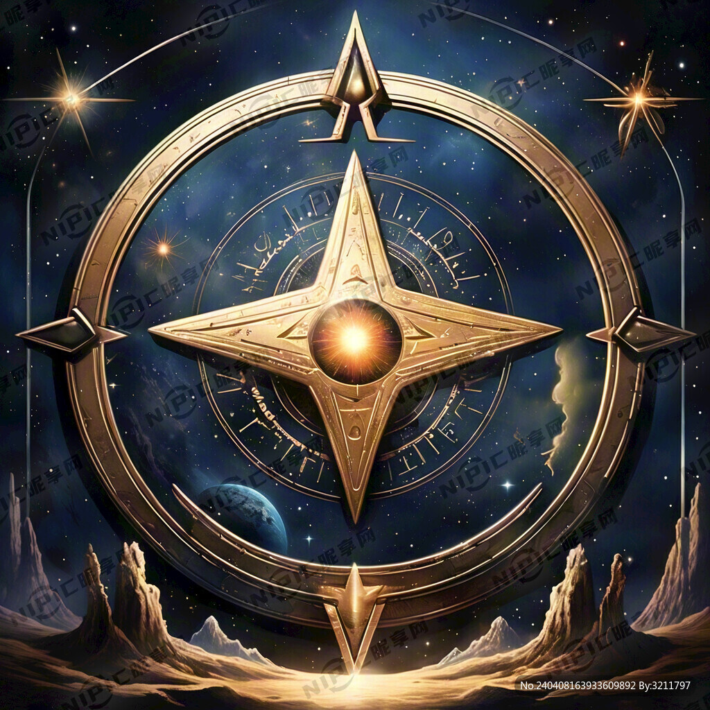 宇宙机构 命名证书 星星 科幻