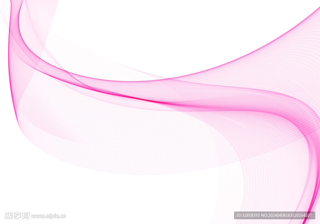 粉色渐变抽象科技线条背景