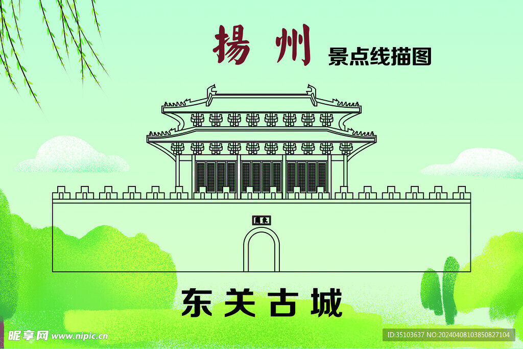 扬州景点 东关古城