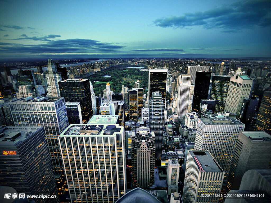 城市风景 全景