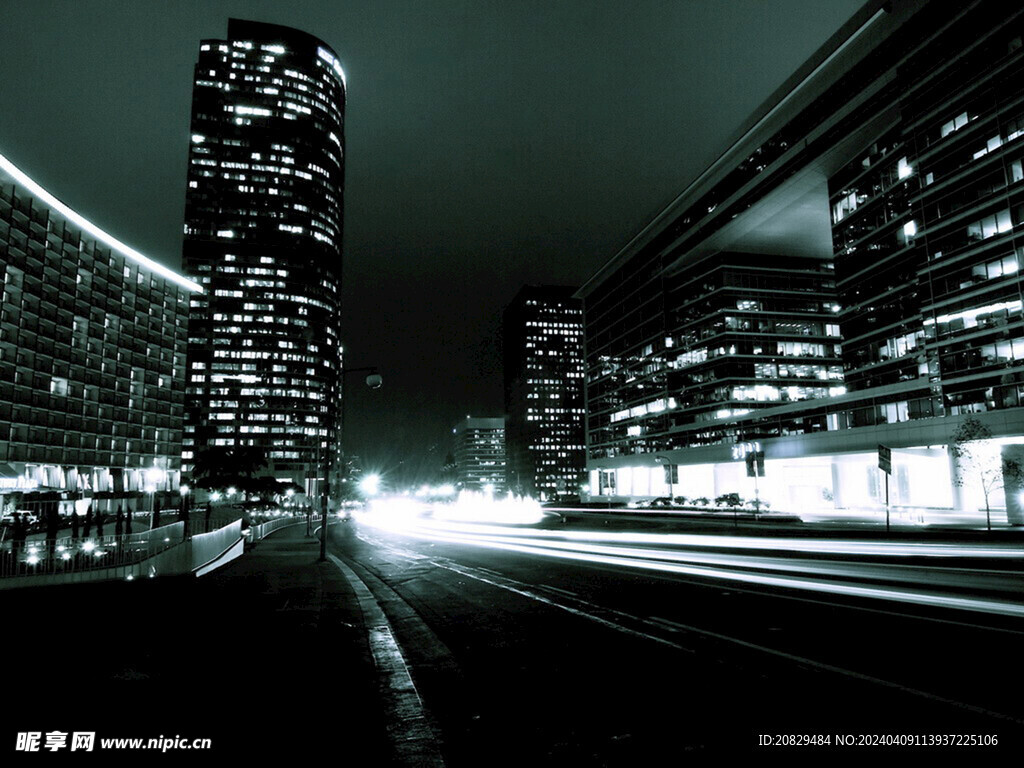 城市风景 夜景