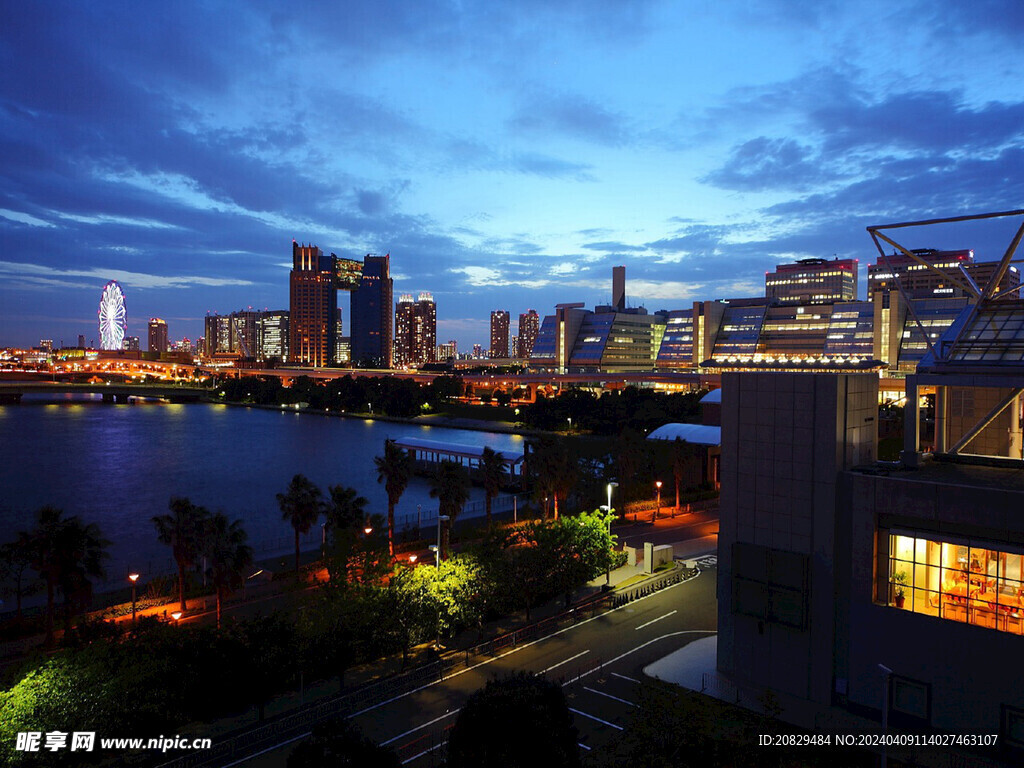 城市风景 夜景