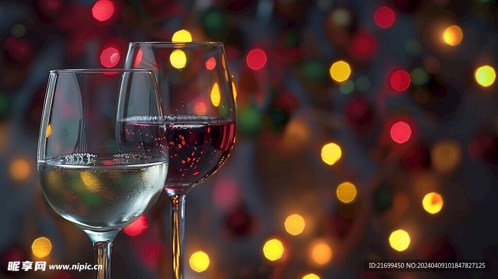 酒杯洋酒唯美葡萄酒庆祝红酒摄影