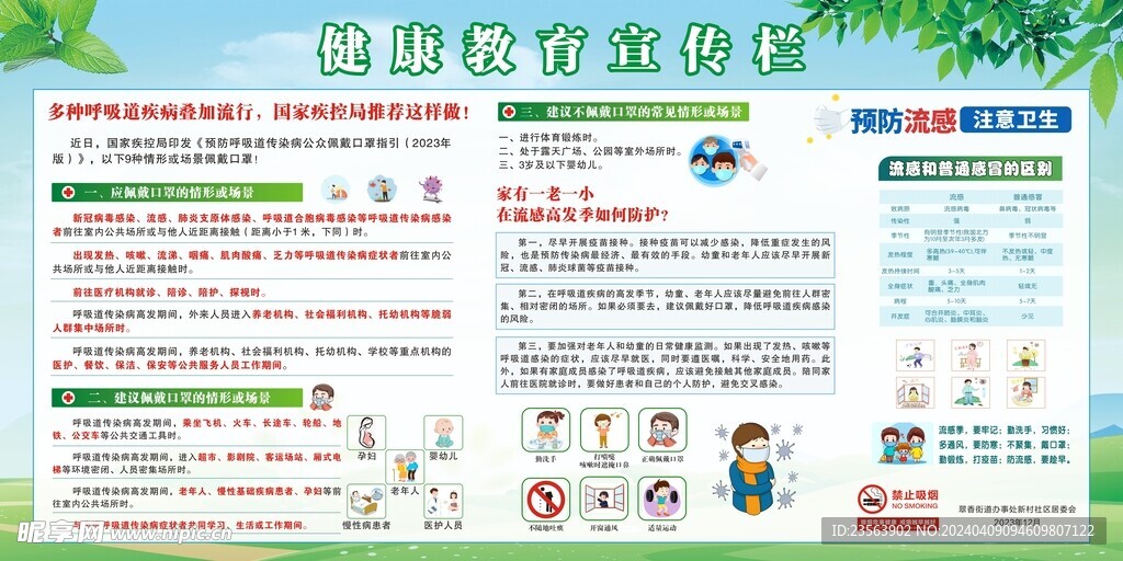 健康教育宣传栏