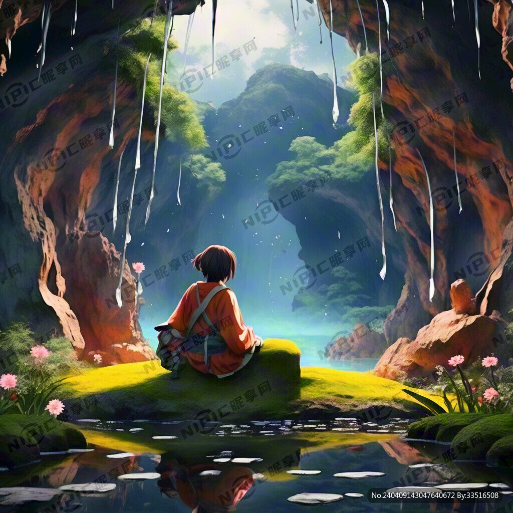 芭蕉洞图片动画的