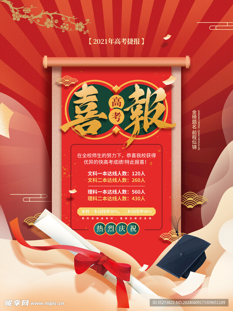 喜报