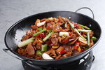 干锅鸡杂