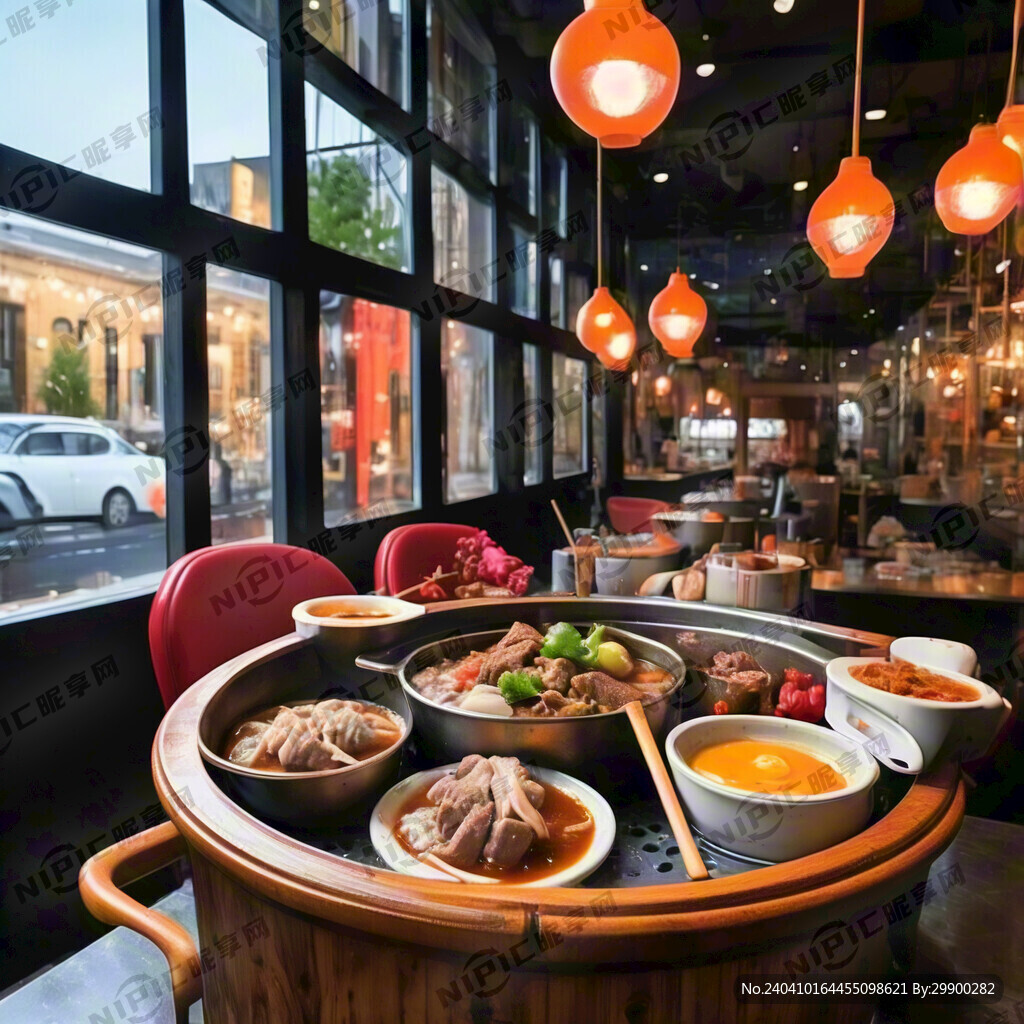 牛腩煲餐饮 网红时尚