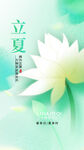 立夏节气海报