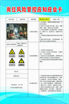 压机作业岗位风险管控应知应会卡
