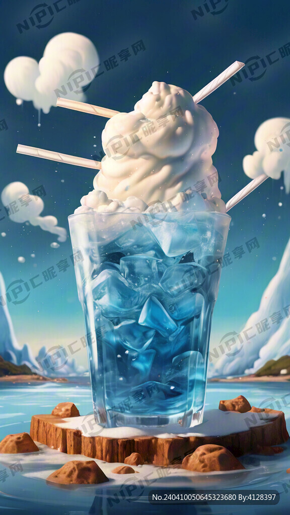 主色调以大海的蓝色和白云的的卡