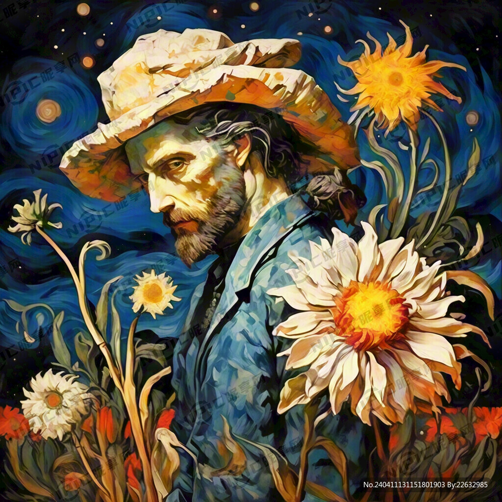构图层次丰富 花卉