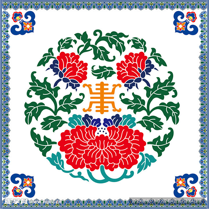 古典花纹边框 传统花纹