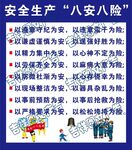 安全生产八安八险