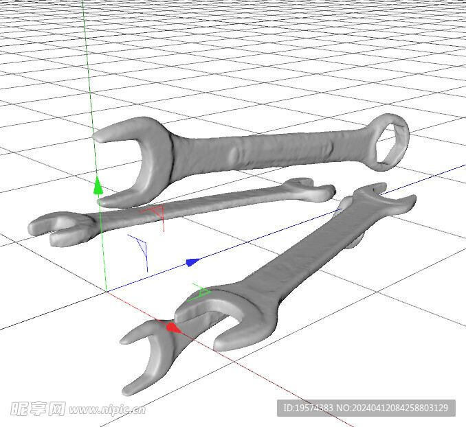 C4D模型 扳手