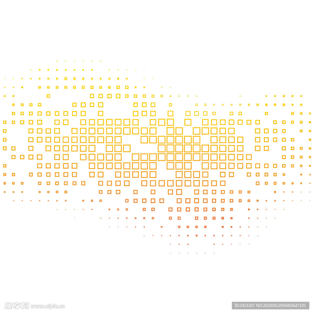 渐变正方形背景科技 时尚 创意