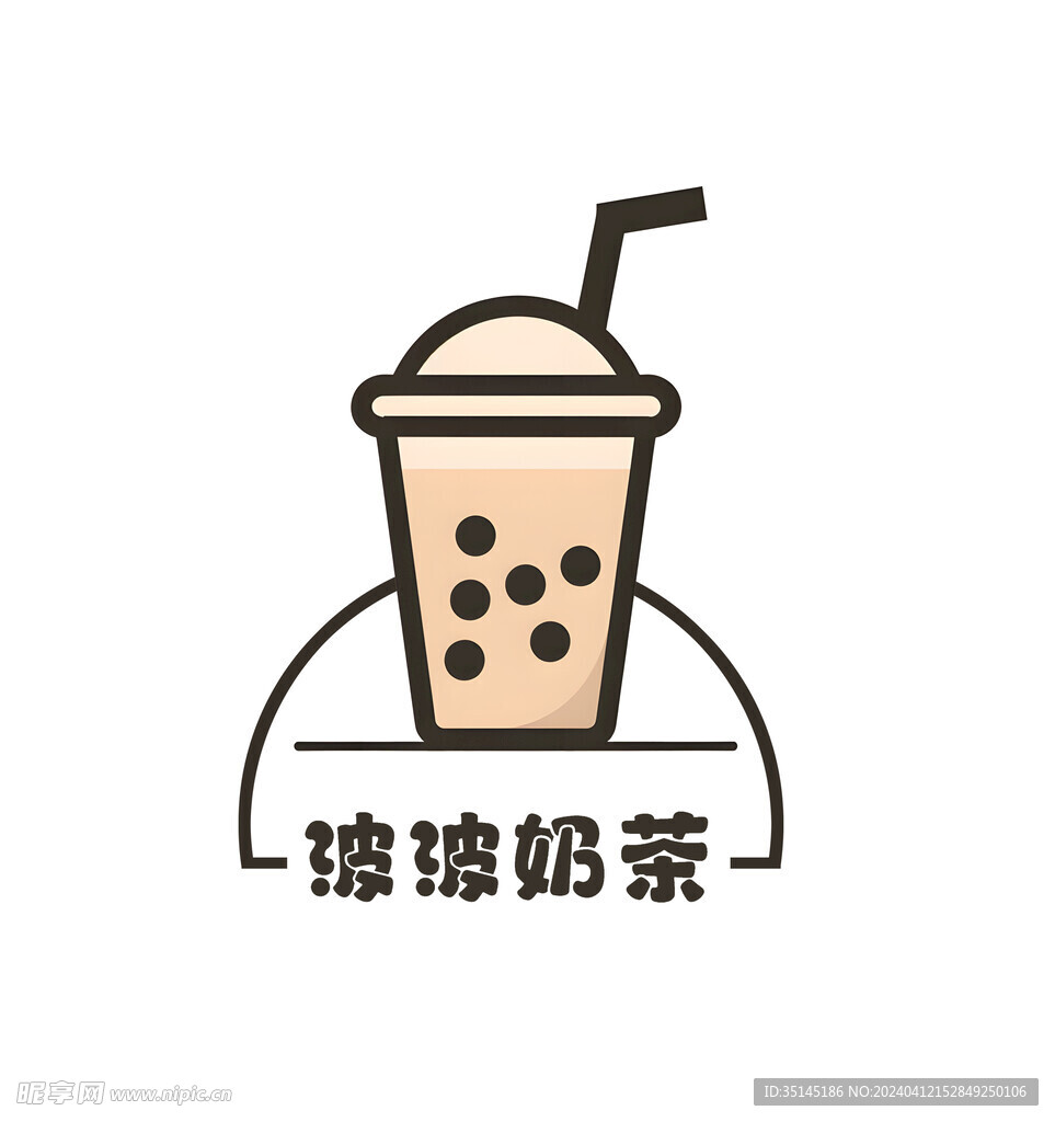 奶茶logo