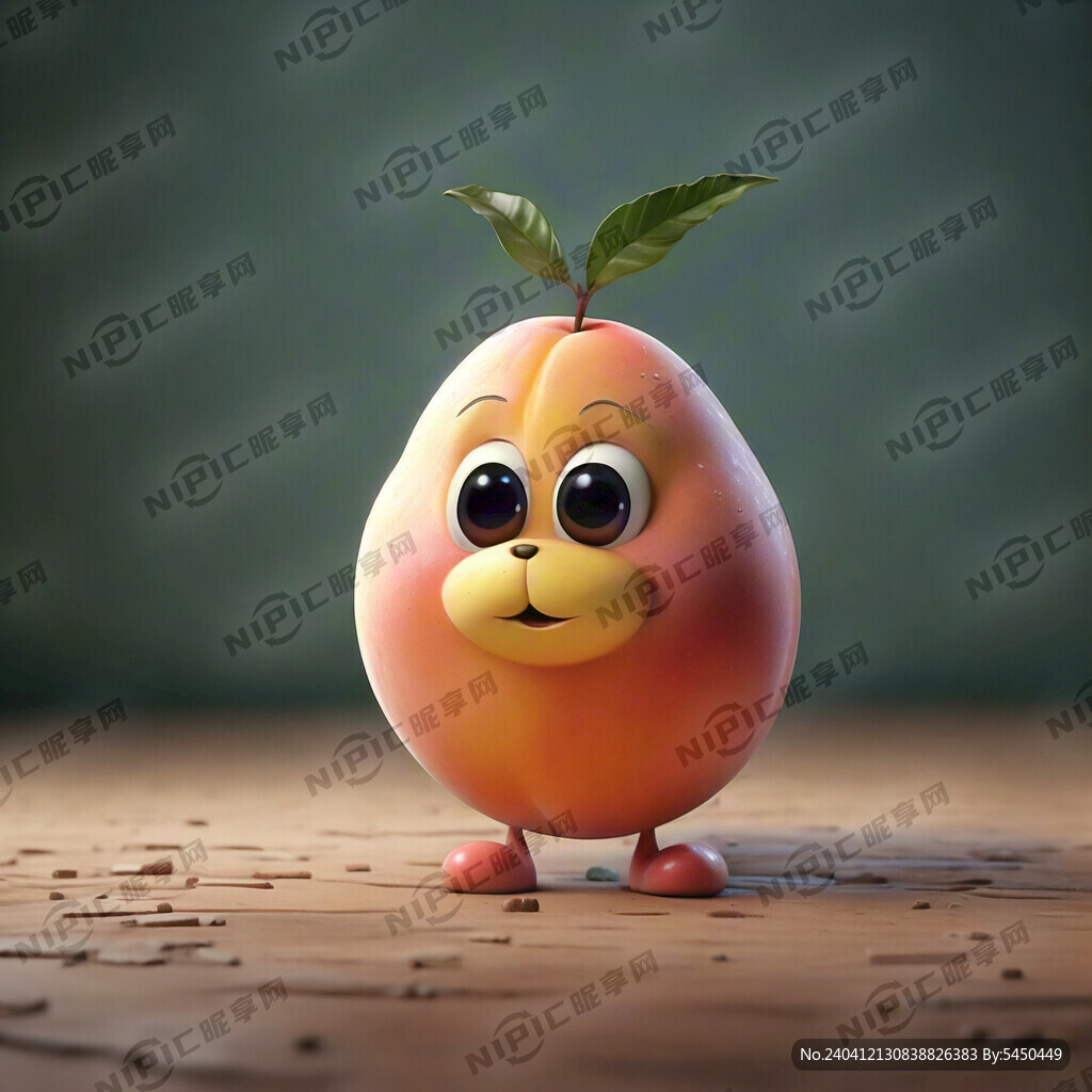 桃子卡通形象