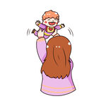 母亲怀抱孩子