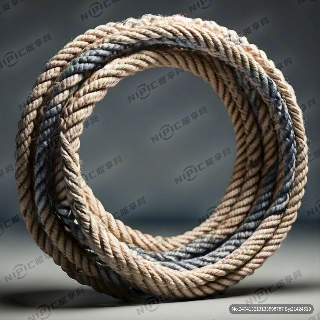 绳子围成的圆环